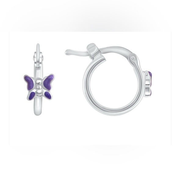 Sterling Silver hoop earrings 10mm to 15mm